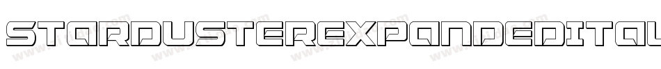 StardusterExpandedItalic-ezWl字体转换 StardusterExpandedItalic-ezWl字体转换