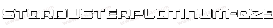StardusterPlatinum-qz9r字体转换