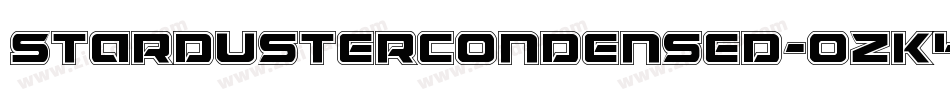 StardusterCondensed-ozK4字体转换