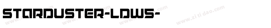Starduster-LdW5字体转换