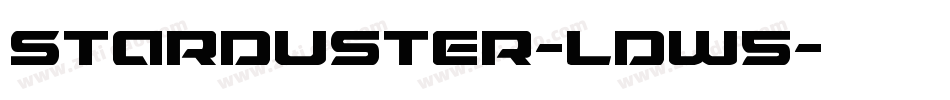 Starduster-LdW5字体转换
