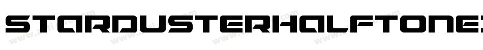 StardusterHalftoneItalic-OX1e字体转换