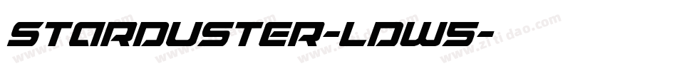 Starduster-LdW5字体转换