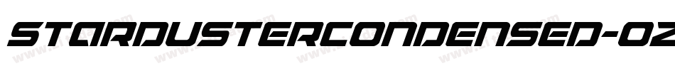 StardusterCondensed-ozK4字体转换