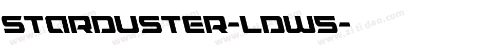 Starduster-LdW5字体转换
