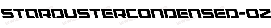 StardusterCondensed-ozK4字体转换