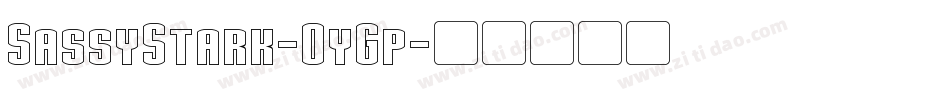 SassyStark-OyGp字体转换