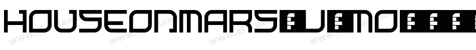 HouseOnMars-v4mO字体转换