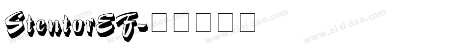 StentorEF字体转换