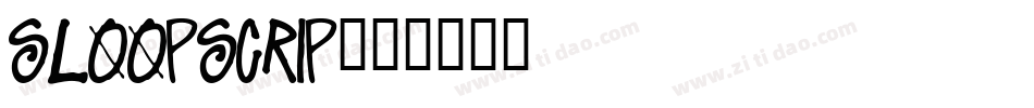 SloopScrip字体转换