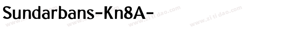 Sundarbans-Kn8A字体转换