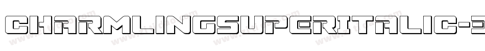 CharmlingSuperItalic-3zzZ3字体转换
