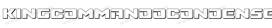 KingCommandoCondensedItalic-qlnl字体转换 KingCommandoCondensedItalic-qlnl字体转换