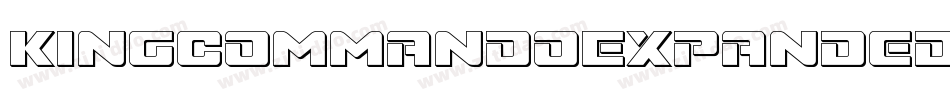 KingCommandoExpanded-VrR6字体转换