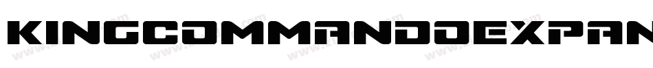 KingCommandoExpanded-VrR6字体转换