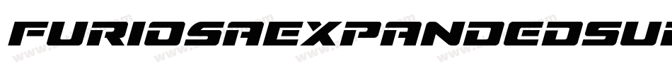 FuriosaExpandedSuperItalic-ZA0l字体转换 FuriosaExpandedSuperItalic-ZA0l字体转换