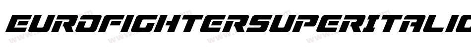 EurofighterSuperItalic-nzWV字体转换