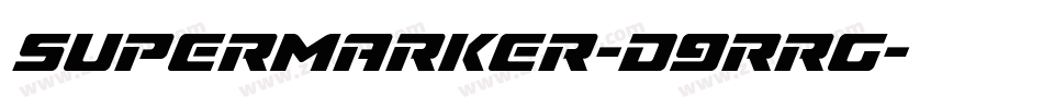 SuperMarker-d9rrg字体转换