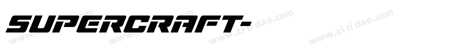 Supercraft字体转换
