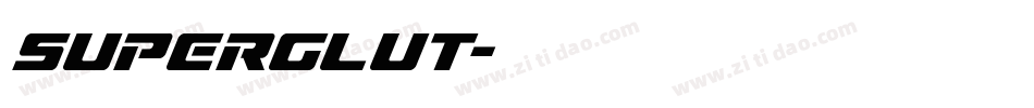 Superglut字体转换