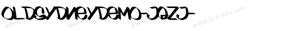 OldSydneyDemo-jqzj字体转换