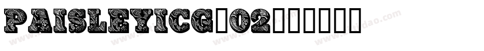 PaisleyICG-02字体转换
