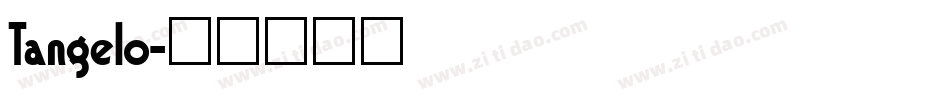 Tangelo字体转换