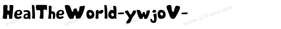 HealTheWorld-ywjoV字体转换