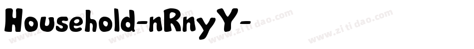Household-nRnyY字体转换