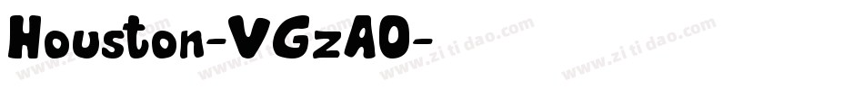 Houston-VGzA0字体转换