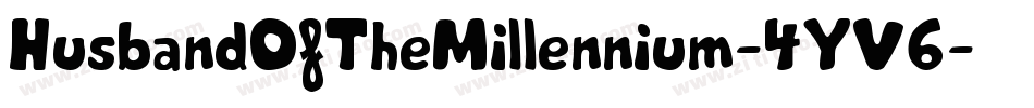 HusbandOfTheMillennium-4YV6字体转换