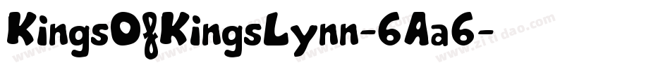 KingsOfKingsLynn-6Aa6字体转换
