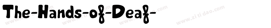 The-Hands-of-Deaf字体转换