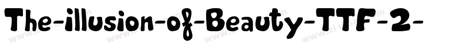 The-Illusion-of-Beauty-TTF-2字体转换