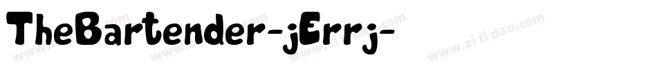 TheBartender-jErrj字体转换