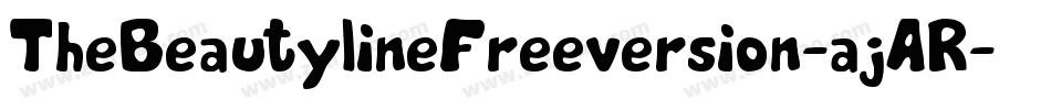 TheBeautylineFreeversion-ajAR字体转换