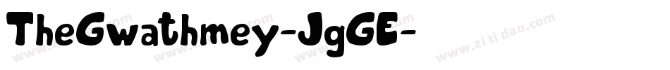 TheGwathmey-JgGE字体转换 TheGwathmey-JgGE字体转换
