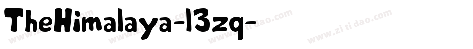 TheHimalaya-l3zq字体转换 TheHimalaya-l3zq字体转换