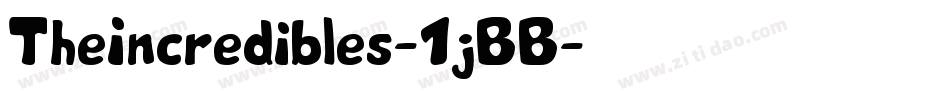 TheIncredibles-1jBB字体转换 TheIncredibles-1jBB字体转换