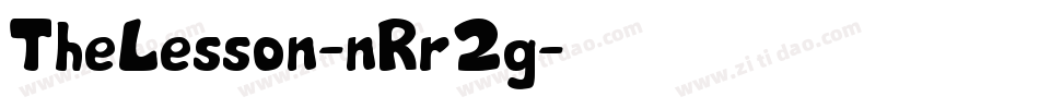 TheLesson-nRr2g字体转换