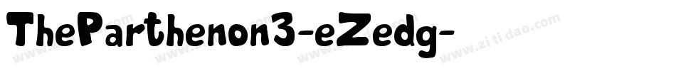 TheParthenon3-eZedg字体转换
