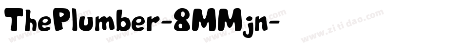 ThePlumber-8MMjn字体转换