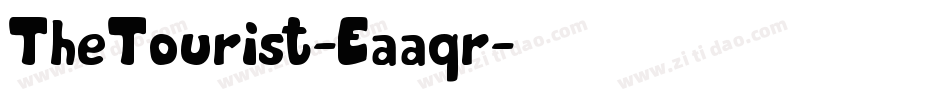 TheTourist-Eaaqr字体转换