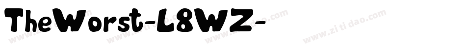 TheWorst-L8WZ字体转换