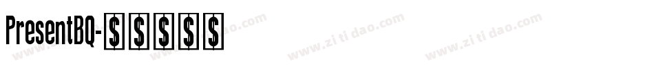 PresentBQ字体转换