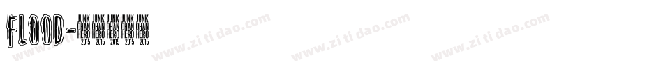 Flood字体转换