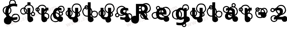 CirculusRegular-2503字体转换