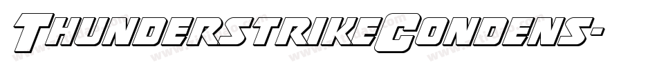 ThunderstrikeCondens字体转换