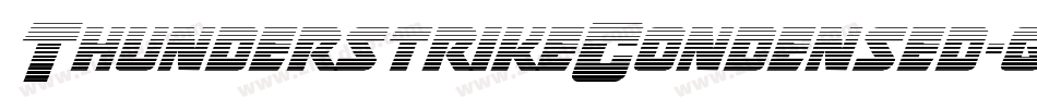 ThunderstrikeCondensed-gKv3字体转换