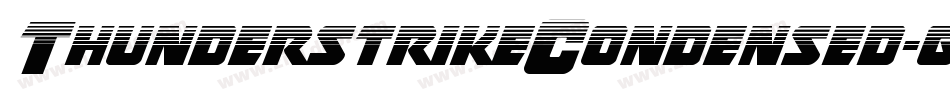 ThunderstrikeCondensed-gKv3字体转换